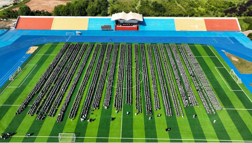 飒爽英姿!青岛工学院2023级新生军训开营! 飒爽英姿!青岛工学院2023级新生军训开营!