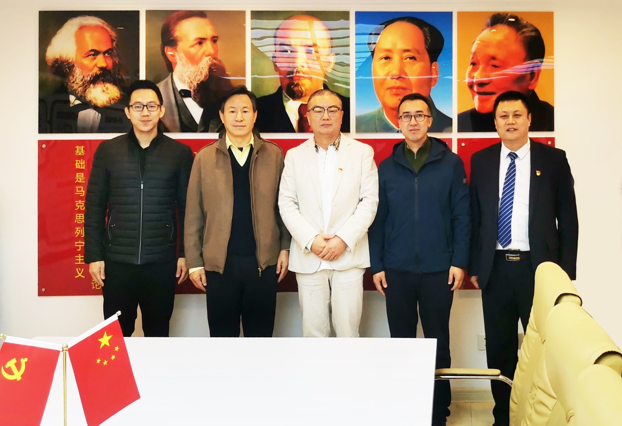青岛工学院投资方总裁李伟一行赴青岛乡村产业发展促进会参观考察 青岛工学院投资方总裁李伟一行赴青岛乡村产业发展促进会参观考察